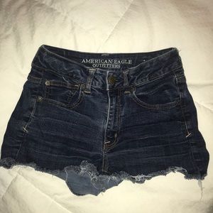 High Waisted Jean Shorts